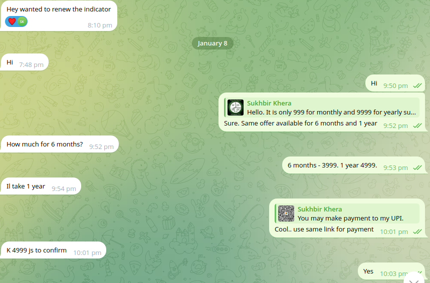 TimeThe_Market's tweet image. Thanks guys for trusting the process. Gives motivation to keep doing the best
who are not yet on premium, others who tried one month subscription, are now enroling for yearly subscriptions 
Hurry up Take the lohri offer and join premium at amazing discounts
#timethemarket #timeit