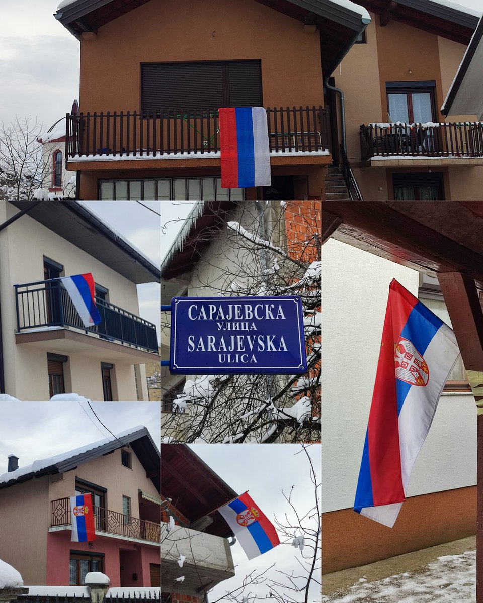 Goc1jedini's tweet photo. Srećan Dan Republike! #DanRepublike #BanjaLuka #SarajevskaUlica https://t.co/XVQ29dSTcF