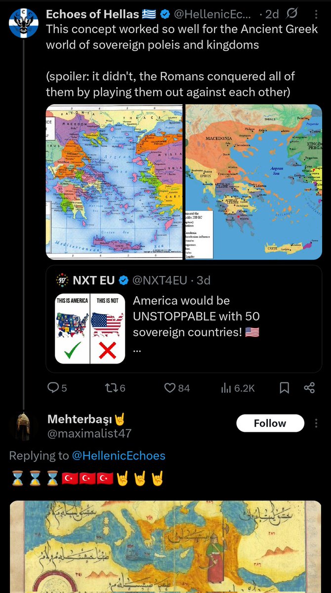 HellenicEchoes's tweet image. Many examples like this.
My judgment for Turks here doesn't come from nowhere, but from experience.
The only Turks who proved me different abandoned their Turkish identity.
Otherwise they are all collectively acting like demons and constantly attacking Greece unprovoked.