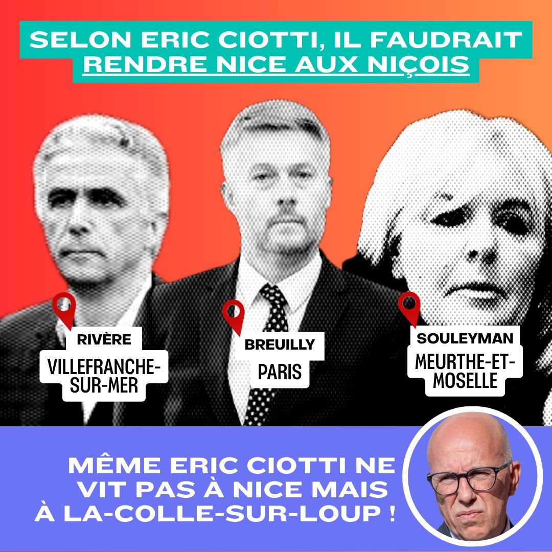 avec_estrosi's tweet image. Chez @eciotti ils aiment tellement Nice que personne n’y vit !!! 🤡🤡