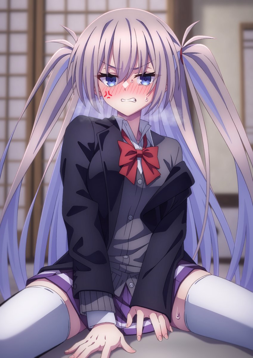 seiheki_1's tweet image. #星の吸血鬼にさよならを
「鈍感なのも大概にしなさいよ…！」