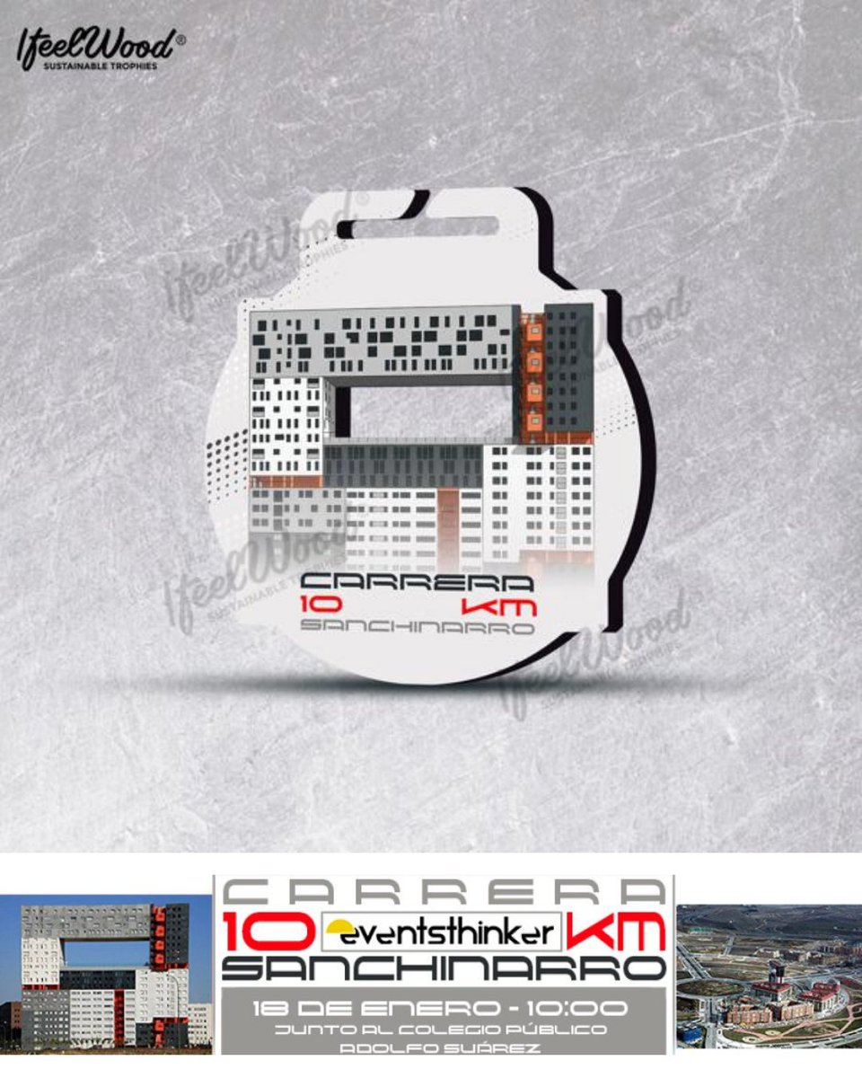 EventsThinkerSL's tweet image. 10K SANCHINARRO 18/01/2026
BOOOM! Os presentamos la medalla que colgara de vuestro cuello ( y de vuestros niños/as, en las carreras infantiles) una vez crucéis la linea de meta. Carreras de 5 y 10 kms en horarios separados (podeis hacer "doblete" 😉)
 10ksanchinarro.es