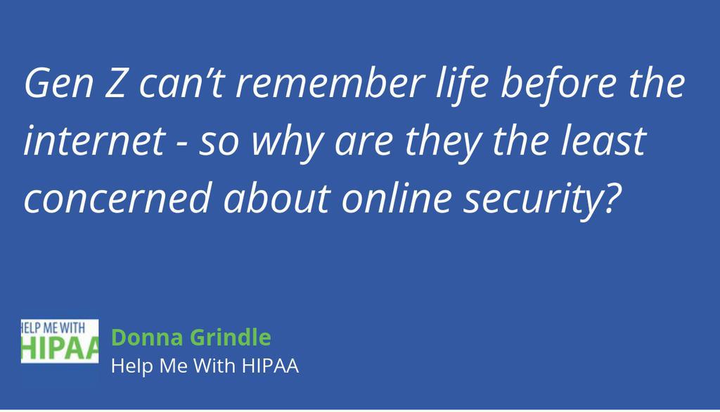 Somewhat surprisingly, older generations are more diligent: 49% of Baby Boomers use MFA regularly, compared to just 17% of Gen Z, who dismiss it as unnecessary or inconvenient.

Read and listen 👉 lttr.ai/AmuZH

#InfoSec #HIPAA