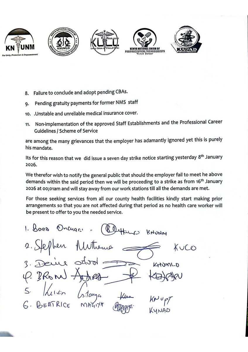 KNUNM-The Voice of a Kenyan Nurse & Midwife tweet media