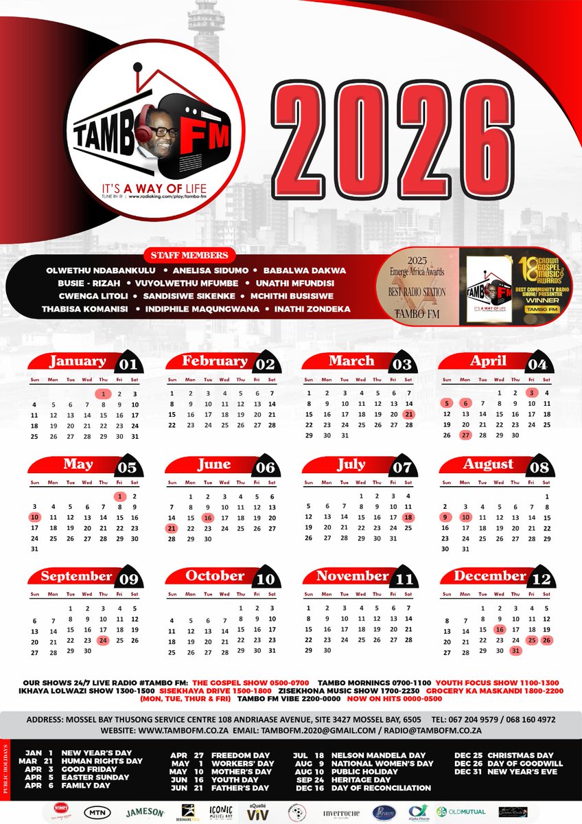 TAMBO FM🇿🇦 tweet media