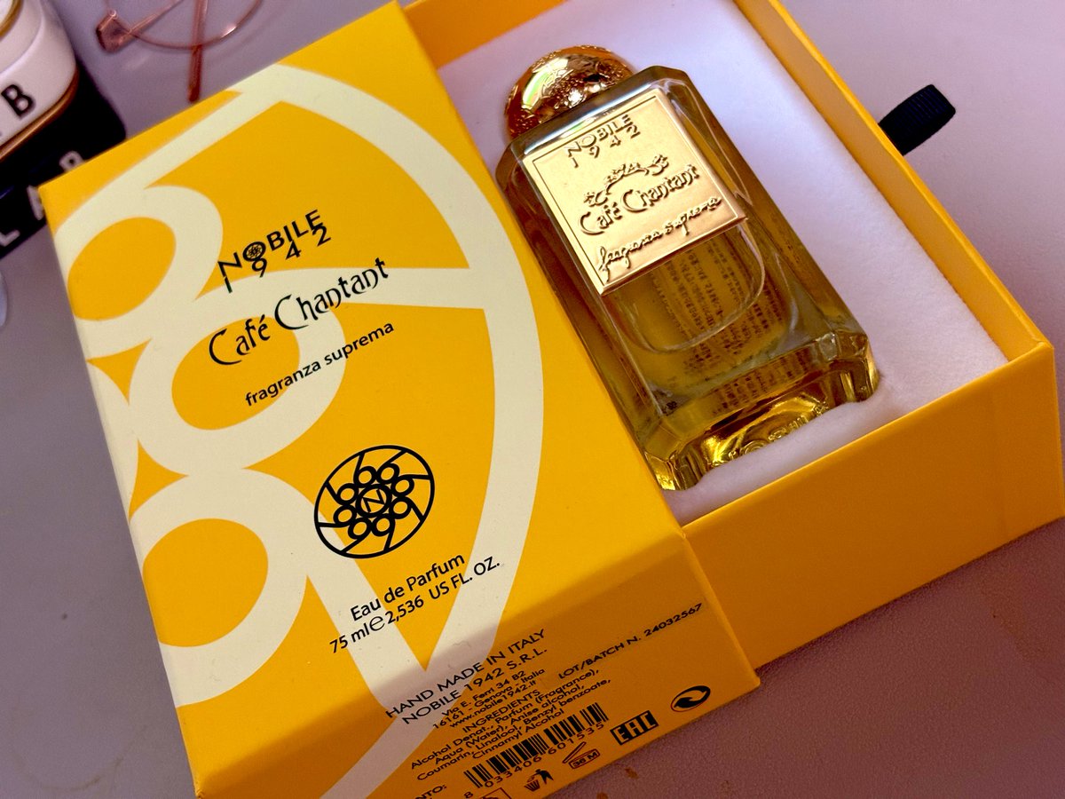 ちょっと前に買ってきたんだけど やっと新しい香水決めました Nobile