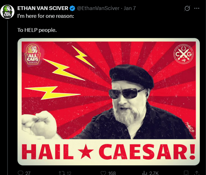 MindyWheelerArt's tweet image. Quit trying to get Ben Shapiro's attention with that communist flag, now. You just look desperate. @EthanVanSciver