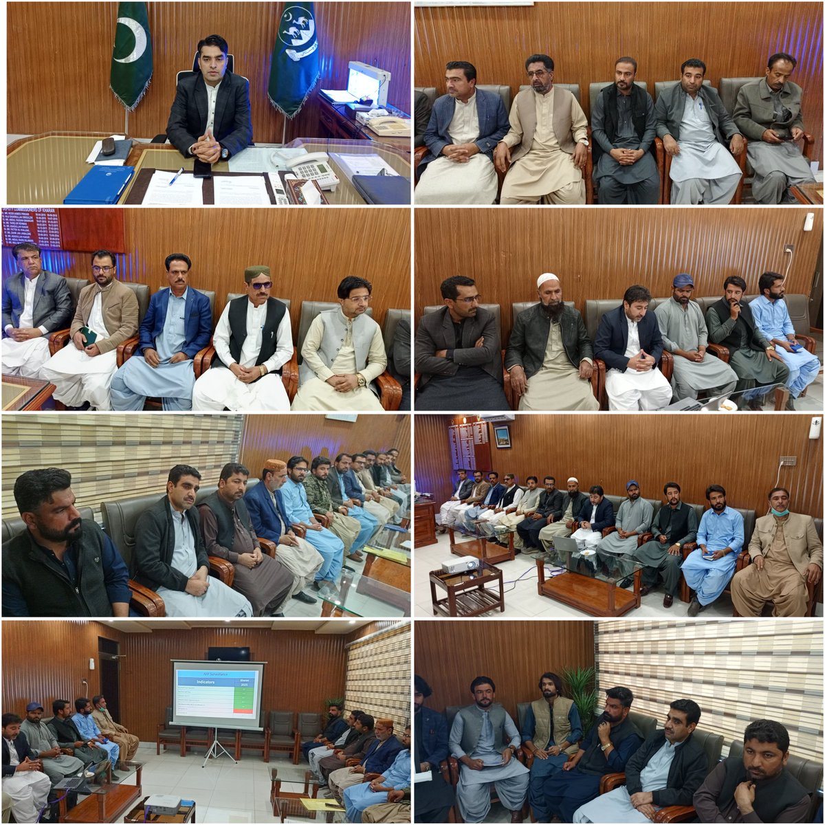 DPEC meeting for NID Feb held under DC Kharan Mr. Munir Ahmed Soomro. 
Campaign prep, logistics, targets, and monitoring reviewed.
DC Kharan stressed full readiness, inter-dept coordination &amp; strict supervision for maximum coverage. 
<a href="/CMOBalochistan/">Chief Minister's Office Balochistan</a>
<a href="/dpr_gob/">Govt. of Balochistan</a> 
<a href="/HealthDepartme5/">Health Department, GoB</a>
