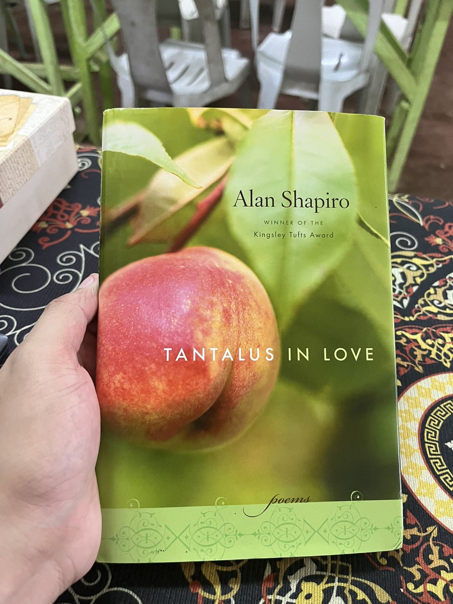 iamsuperkenny's tweet image. Tantalus In Love by Alan Shapiro

 love how this book is conversational yet each piece carries so much weight and emotions that will drive readers to review shared commitment in relationships.