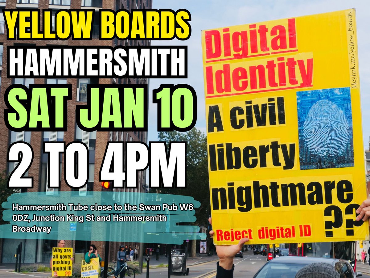#yellowboards #outreach #london #yellowboardsarmy  #rejectagenda2050 #rejectagenda2030 #keepcashalive
