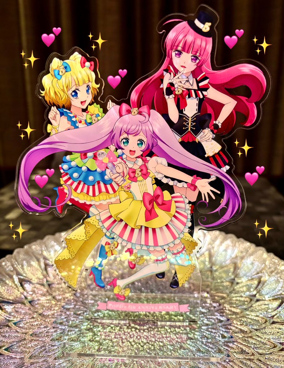 ◇プリパラ SoLaMi SMILEアクスタ✨ 背景ありの らぁらちゃんアクリル
