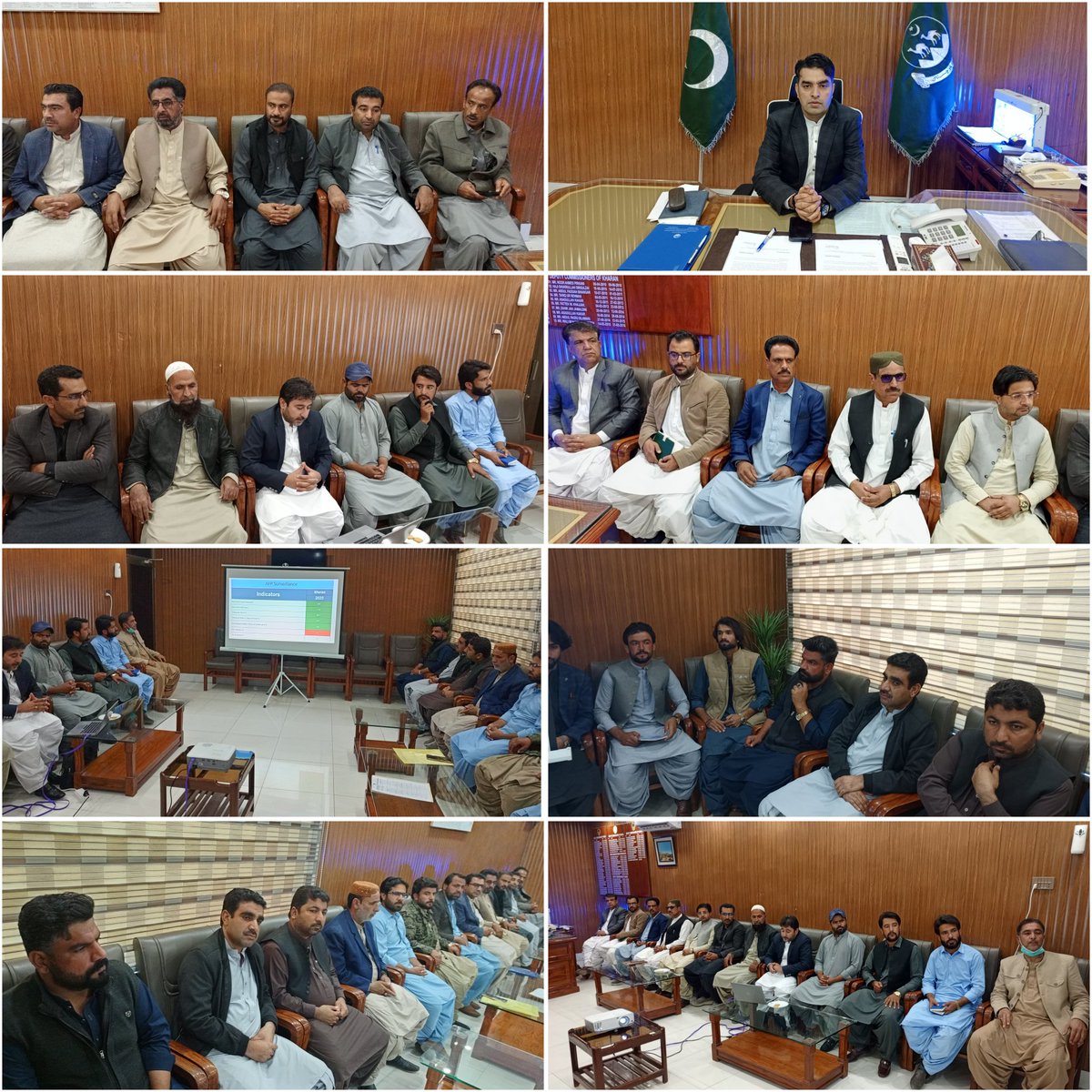 Post-campaign review meeting for NID December held under DC Kharan Mr. Munir Ahmed Soomro.
Campaign performance, coverage, challenges, and follow-up reviewed.
DC Kharan stressed coordination,strict monitoring &amp; effective planning. Stakeholders assured full support.
<a href="/dpr_gob/">Govt. of Balochistan</a>