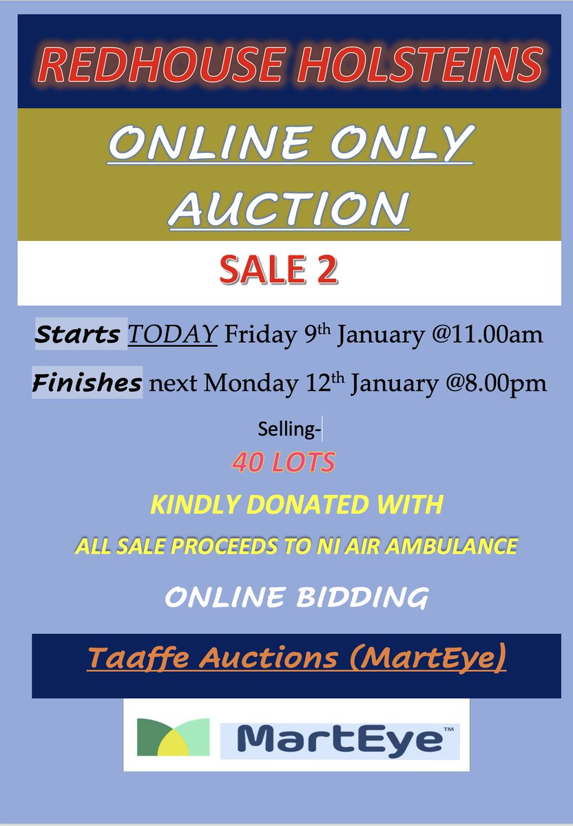 TAAFFE AUCTIONS LTD. tweet media