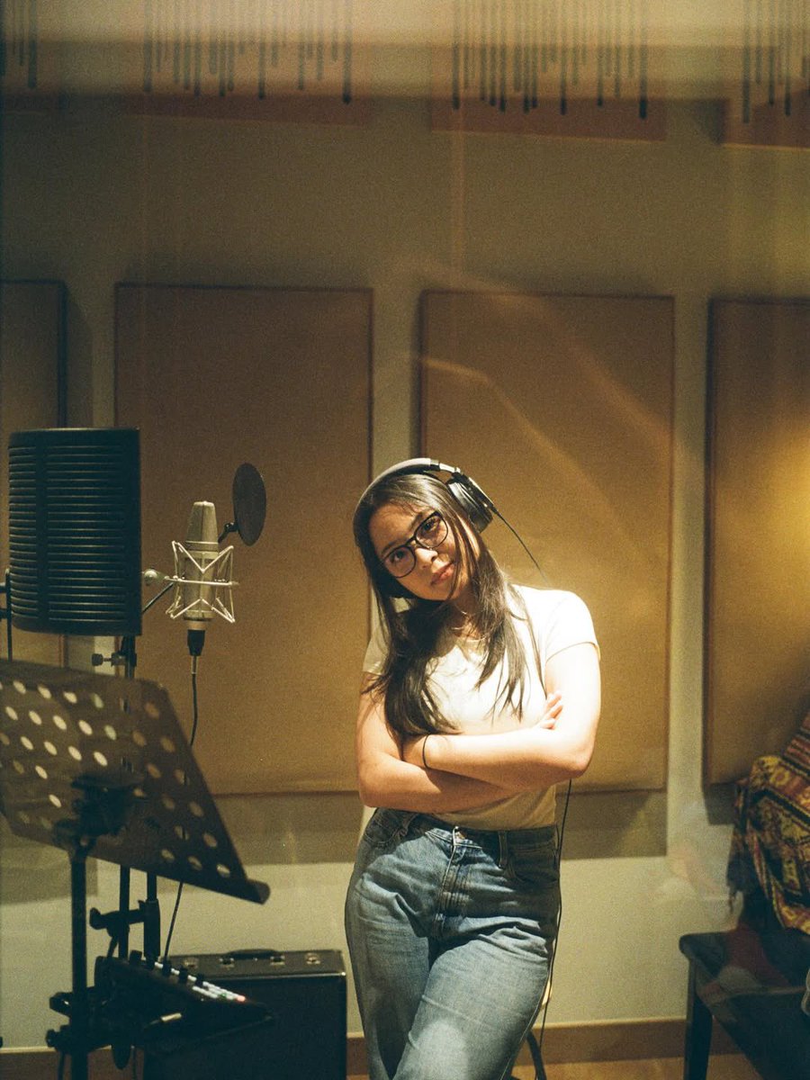 bernaddya's tweet image. Recording session.