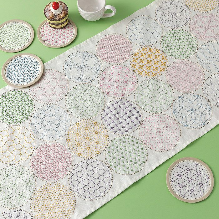 スラブコットン〉だからこそ生まれる、やさしくあたたかな刺し子の世界