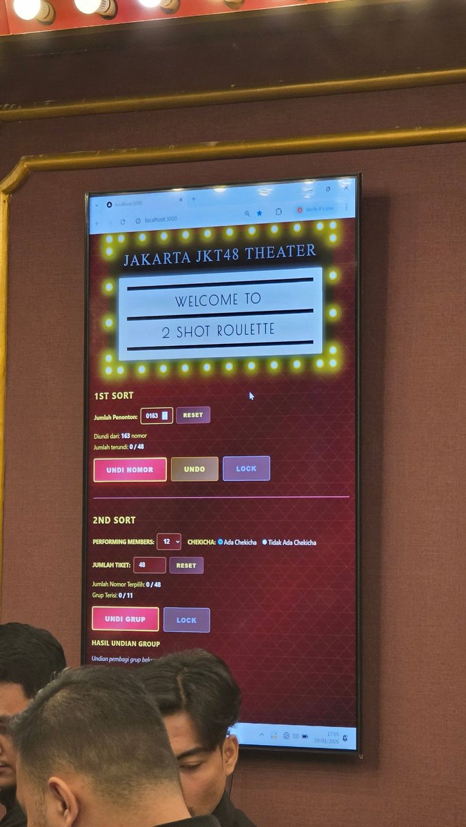 kimkimkere's tweet image. Layout boleh baru, tapi localhost tetap port 3000