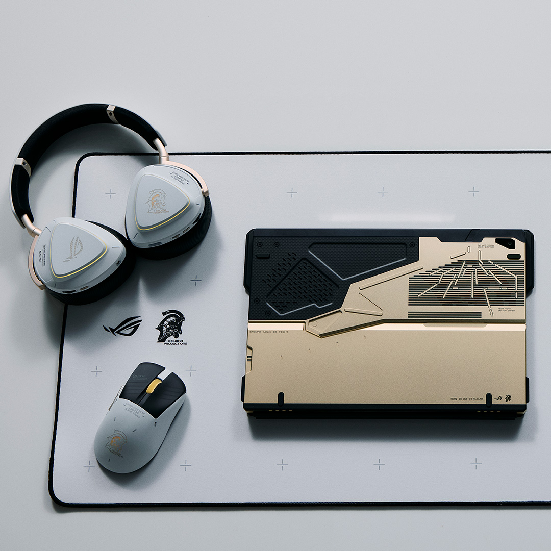 ROG x KOJIMA PRODUCTIONS, a collaboration driven with shared philosophies for design and performance.
#ForLudensWhoDare