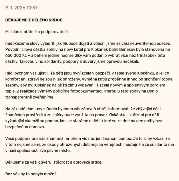 Někdy, zřídkakdy až občaskdy mám dojem, že to všechno ještě není tak špatný... 

donio.cz/kotelnaklokane…