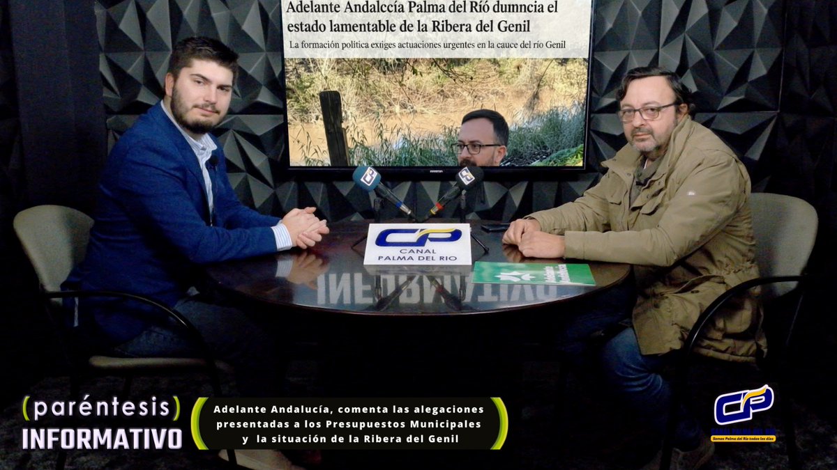 facebook.com/share/v/1ARW7M…
Adelante Andalucía Palma del Río denunciamos la situación de la Ribera del Genil mientras el PP mira hacia otro lado