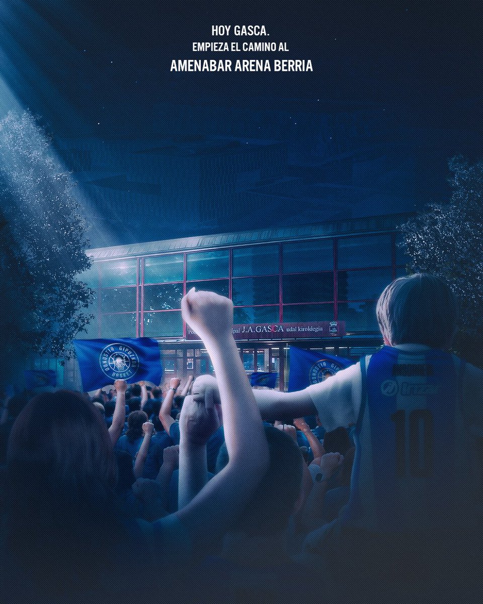 𝐕𝐎𝐋𝐕𝐄𝐌𝐎𝐒 𝐀𝐋 𝐆𝐀𝐒𝐂𝐀

🏀 El Gasca será nuestra casa hasta final de temporada. Nos estrenaremos el día 1 de febrero contra Estudiantes.

💙 Gure izaera eraikiz: 𝐡𝐢𝐬𝐭𝐨𝐫𝐢𝐚, 𝐢𝐥𝐮𝐬𝐢𝐨𝐚 𝐞𝐭𝐚 𝐚𝐧𝐛𝐢𝐳𝐢𝐨𝐚

ℹ️ Toda la información: gipuzkoabasket.com/volvemos-al-ga…