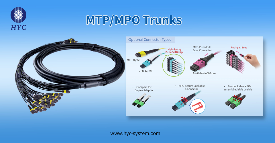 MTP®/MPO Trunk Cables for Scale-Up &amp; Scale-Out 
Manufacturing Capability
• Large-scale production capacity with manufacturing based in Thailand
Product Features
• Compliant with IEC / TIA / EIA / Telcordia GR standards
• Multiple fire ratings available: UL / OFNP / OFNR / CPR