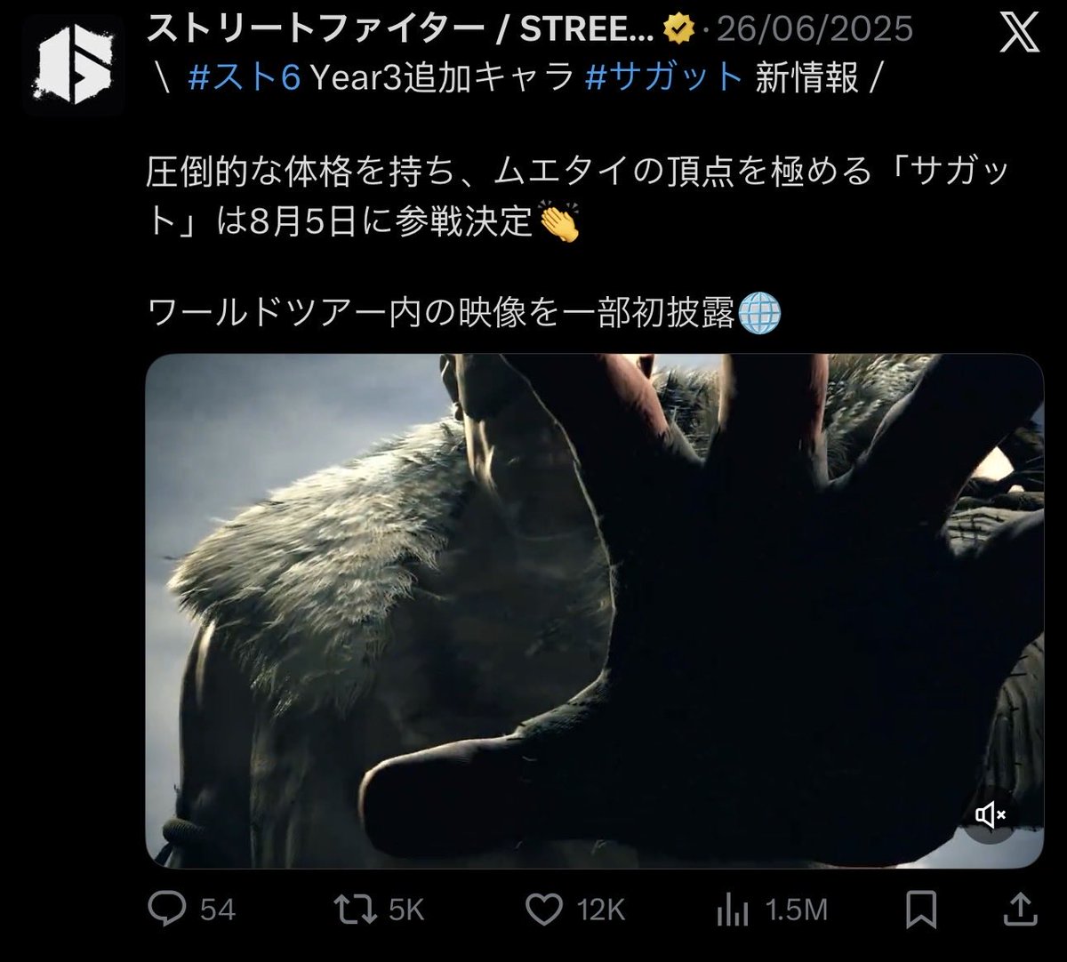 Scotia834's tweet image. Wow, Alex's teaser has already surpassed the other Year 3 teasers in likes on the Japanese SF Twitter account! 

The people yearn for Street Fighter 3...