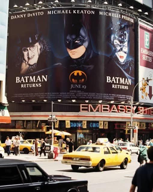 Batman Returns promotion on Times Square