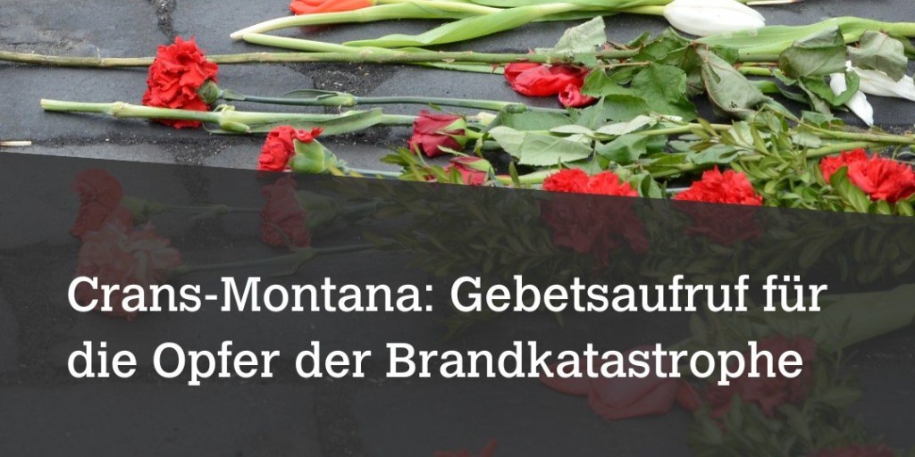 🕊️ Nationaler Trauertag für die Opfer von #Crans-Montana: 40 Tote und 116 Verletzte. 
🙏 #Gebet für die Opfer: Am nationalen #Trauertag, heute am Freitag, 9.1.2026, wird gebetet. Auch KIRCHE IN NOT (ACN) ruft zum Gebet 🕯️ auf. 
🌐 Mehr: tinyurl.com/36uebmtj