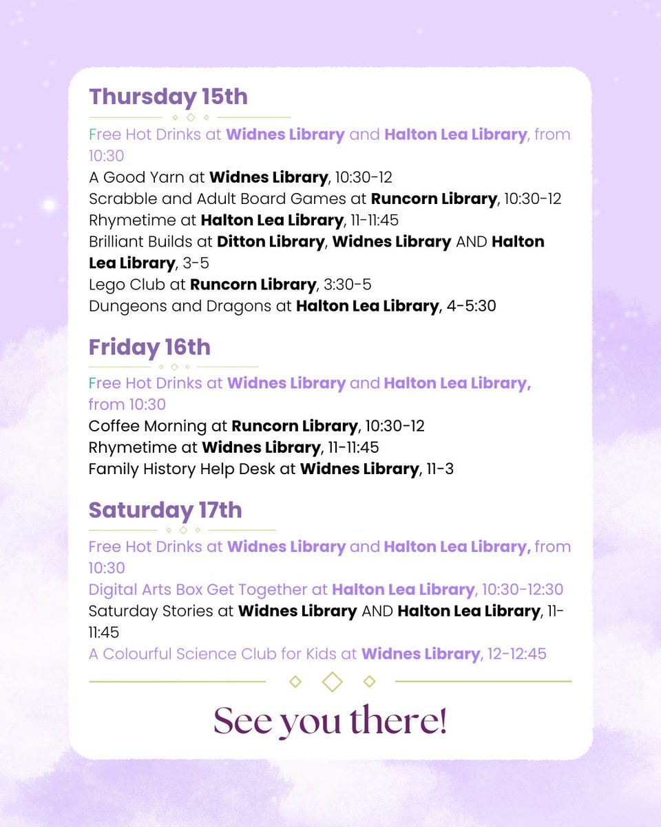 HaltonLibraries's tweet image. Do you know what would make your week fant-abulous? A trip to the library, just sayin' 💁‍♀️