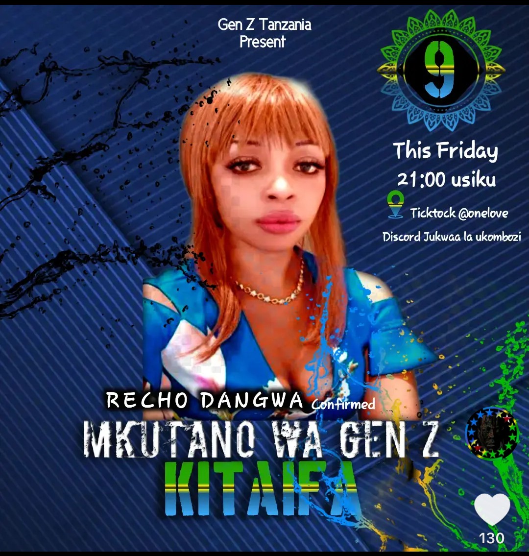 Leo kitawaka mbaya kuanzia Sana 3:00 usiku nifollow Tu Mimi Tiktok ikifikika saa 3:00 utaona mjadara Rachel Dangwa ndani ya nyumba, Mange nae ndani ya nyumba.

Hapa hakikisha sauti  ya simu yako inakuwa chini kwani GARI ikiwaka ni mwendo wa kumbakumba.

Sambaza Bango hili BONYEZA