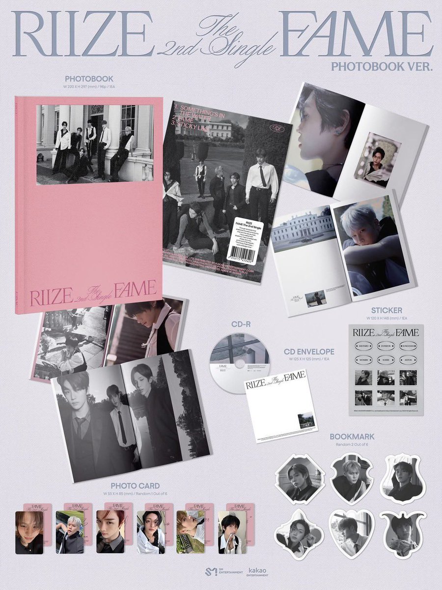 pmtungkii's tweet image. Pls rt สุ่มแจก 2 บั้ม 

RIIZE 2nd Single Album [FAME] 

✩ Photobook ver.
✩ อัลบั้มละ 100 บาท 
✩ ส่งฟรี

เป็นรอบ event ขอคนสะดวกรอนะคะ 🙇🏻‍♀️

สนใจ dm มาได้เลยค้าบบ 🩵
#ตลาดนัดRIIZE #ตลาดนัดน้องข้าว