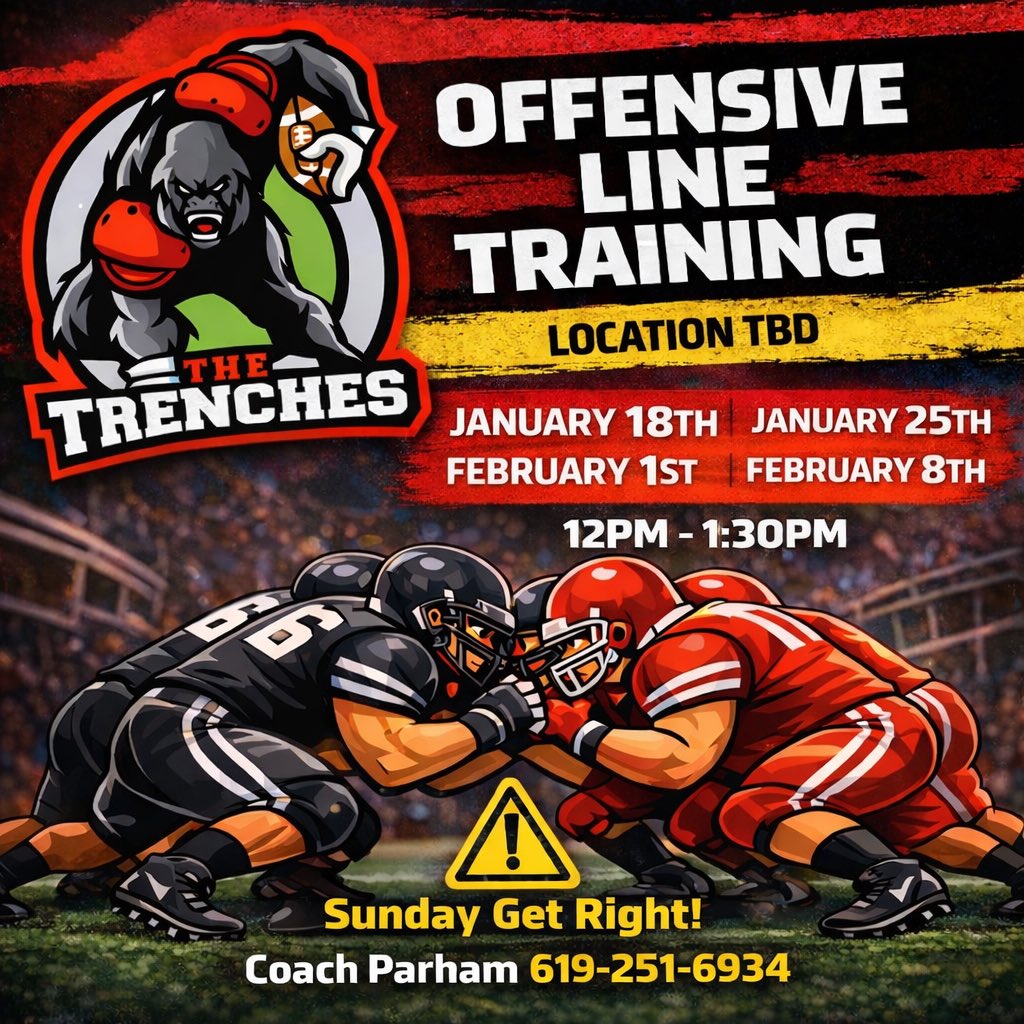 ol_trenches's tweet image. Starting Next Sunday