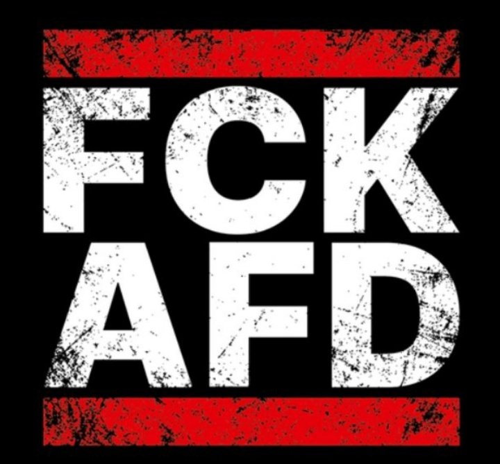 ICE
Lügen-#Trump
Mord in #Minneapolis
#Gestapo für "Remigration"
Mörder-#Putin
#Iran &amp; #Mullahs 
ALL DAS wird von der faschistoiden AfD &amp; ihren Funktionären unterstützt!
Anders gesagt:
Wer AfD wählt,wählt
Trump
Putin
Mullahs
Steht auf gegen die AfD-Gefahr!
 #Start_ins_Wochenende