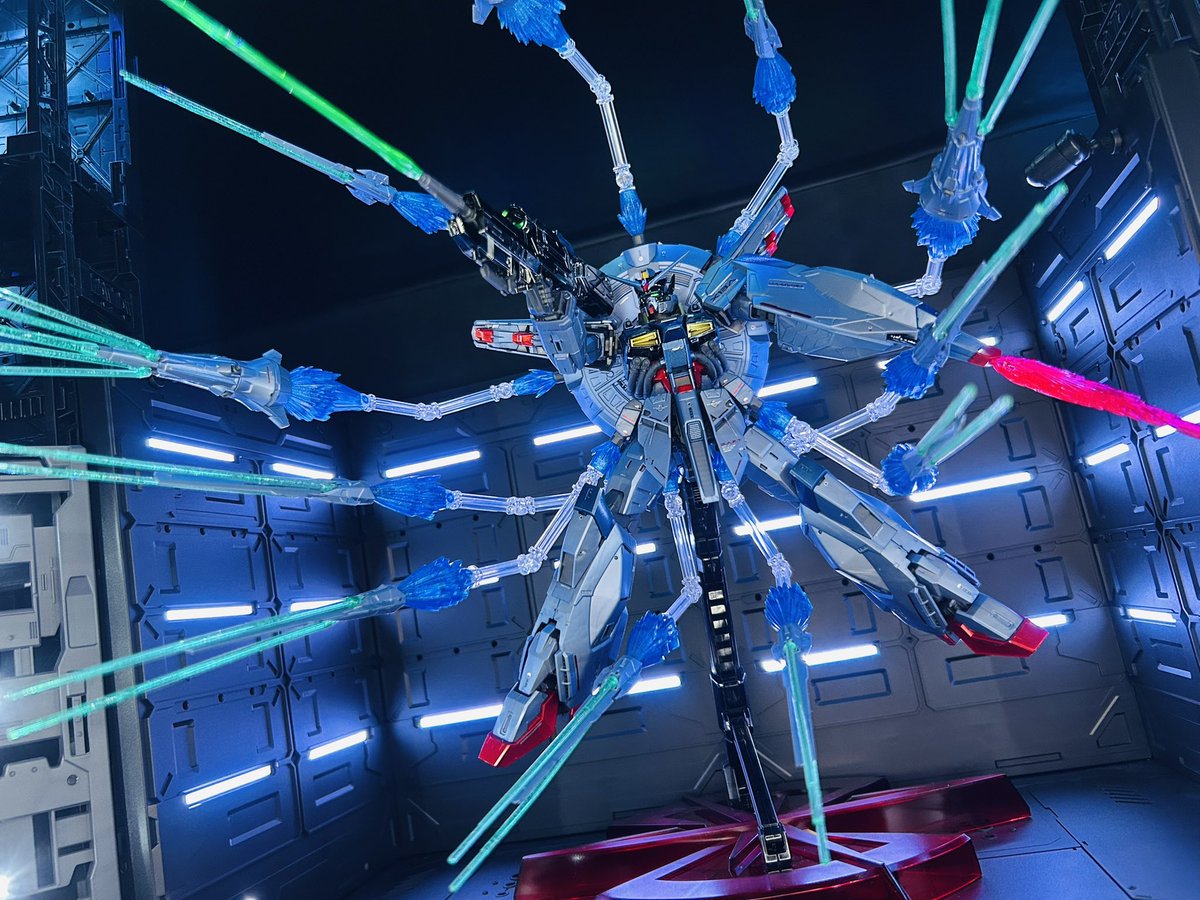 MG プロヴィデンスガンダム スペシャルコーティング 完成👍 色々な