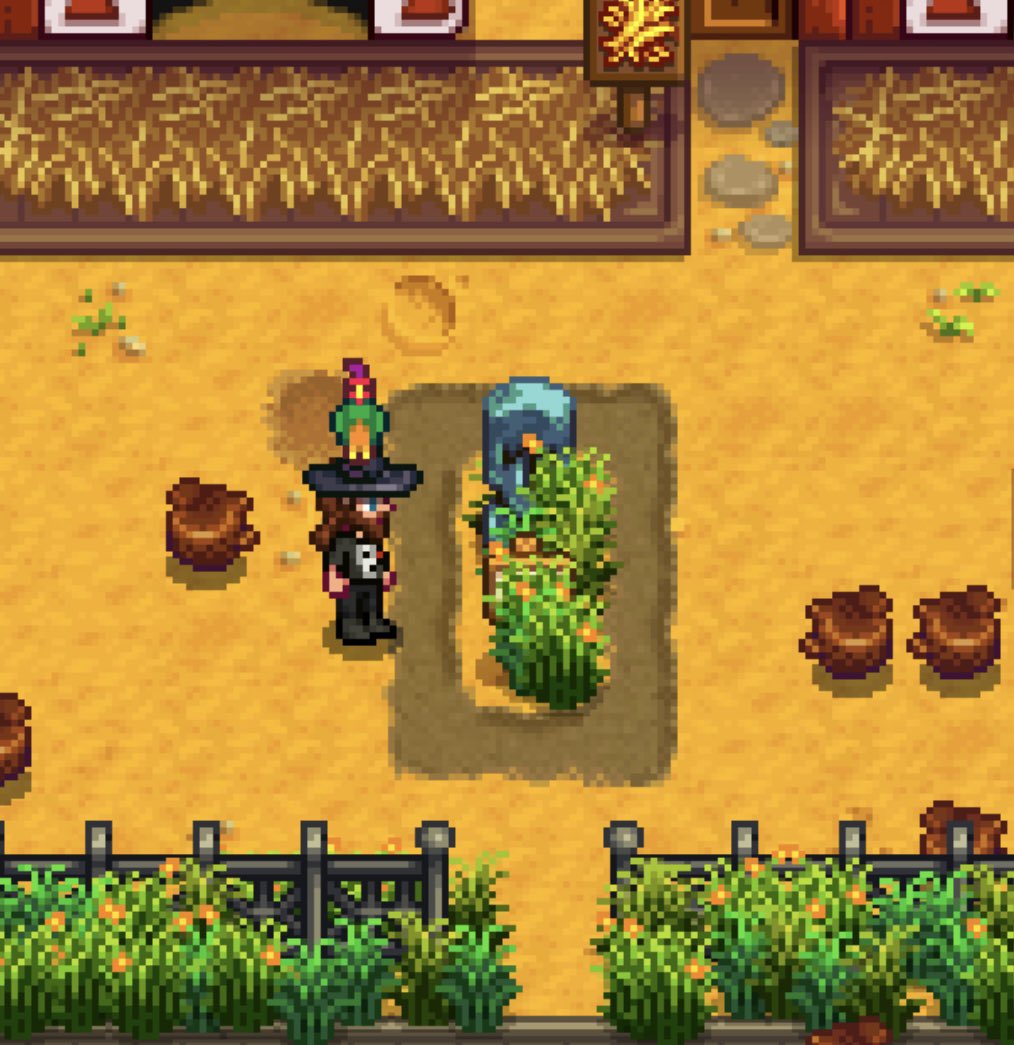fairyearth_'s tweet photo. Biarlah membusuk bersama kotoran babi. #StardewValley https://t.co/bfj5gOCQFd