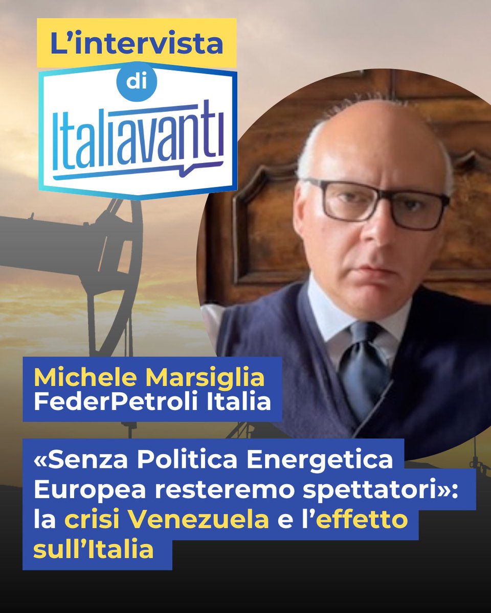 Che cosa sta succedendo davvero in Venezuela?
Perché una crisi apparentemente lontana può avere effetti anche sull’Italia, tra prezzi, approvvigionamenti e instabilità dei mercati energetici?

A spiegarlo è Michele Marsiglia, presidente di FederPetroli Italia, intervistato da