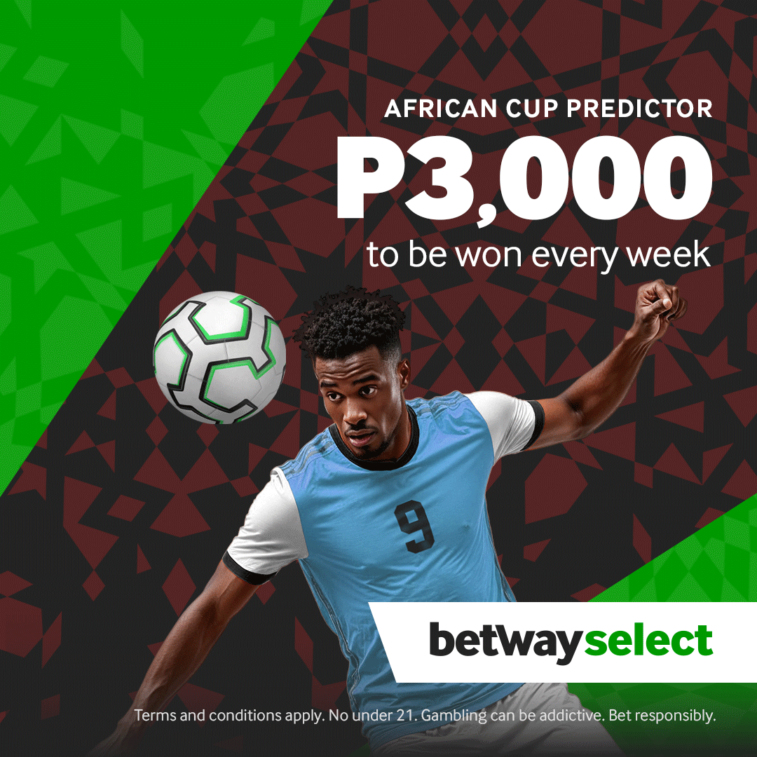 Last Call! Only a few hours left! Think you know football? Prove it!

Play Betway Select for free and stand a chance to win P3000 every week 
Just predict match results and correct scores, it’s that simple!
Start predicting now, go to bit.ly/4nj3HyE and test your game