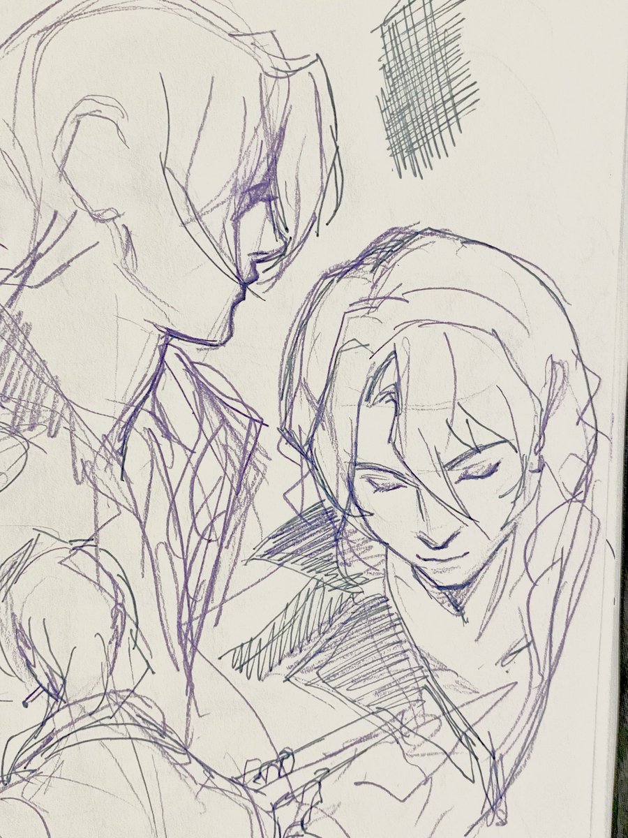 S101114112's tweet image. Started a sketchbook