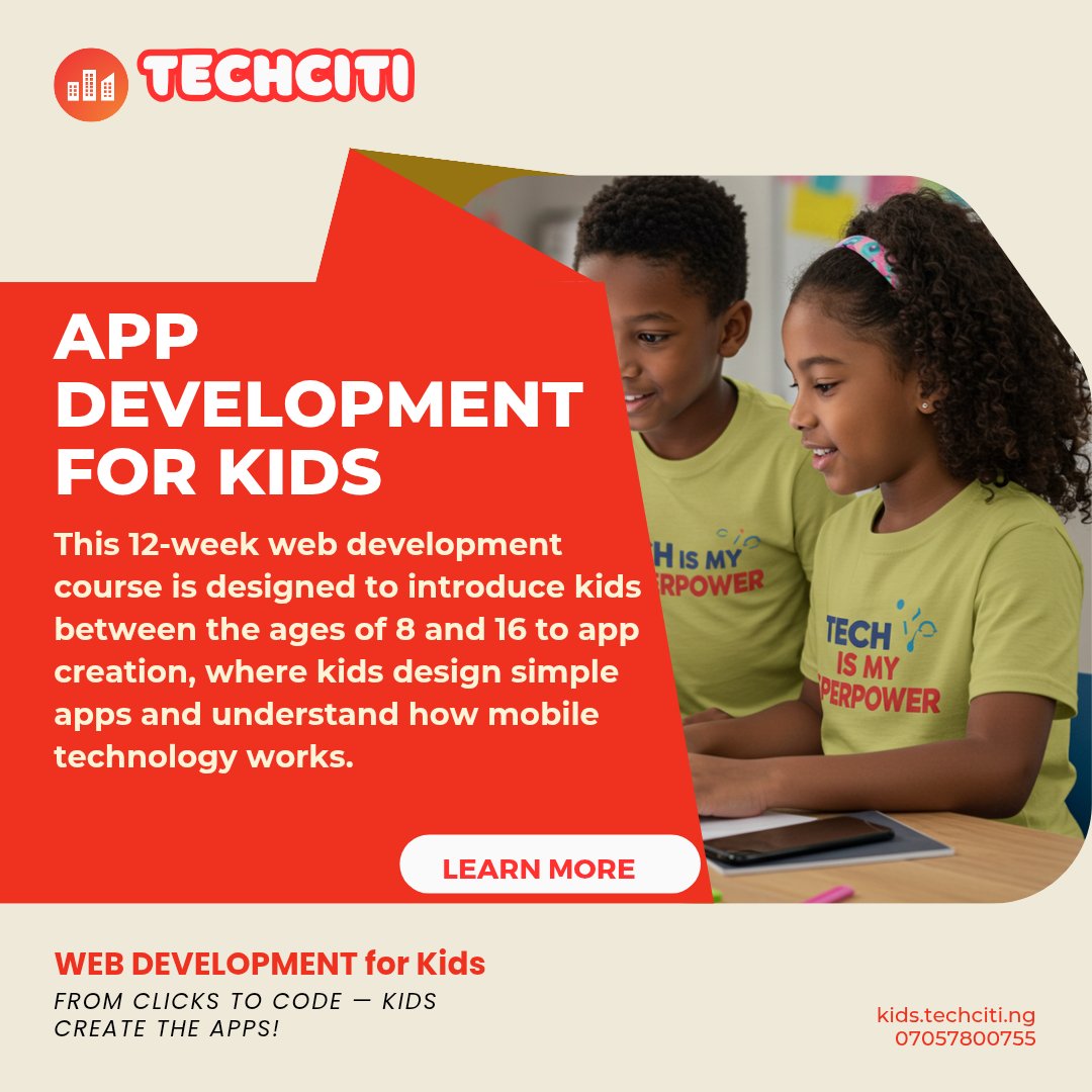 TechCiti Kids tweet media