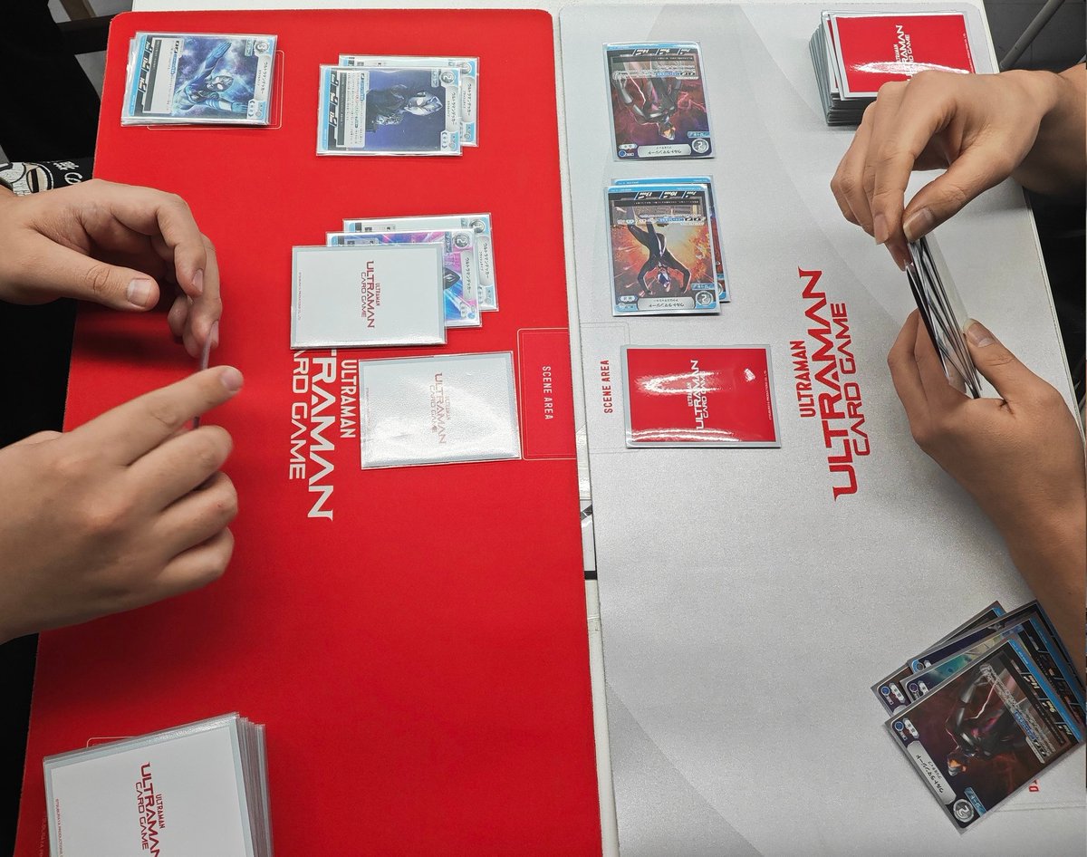 ユニバーサルスタジオ本　チャレンジカード付 ウルトラマンカードゲーム 本日開催 『チャレンジマッチ』 参加者3名で