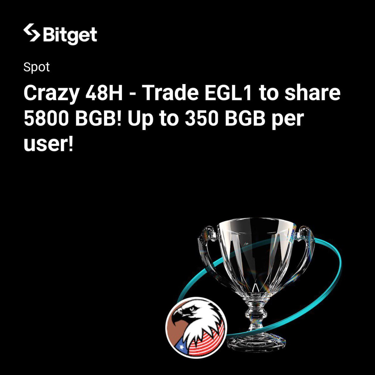 🚨 TRADING CLUB ALERT — 48H BGB FARM 🚨 The sprint just opened & the EV is  stupidly clean rn 😮‍💨 💰 5,800 BGB airdrop pool 304 payout slots = 304  guaranteed