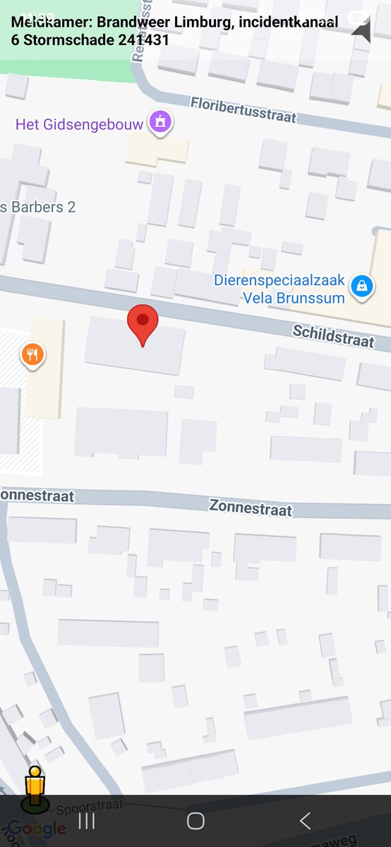 Stormschade in Brunssum