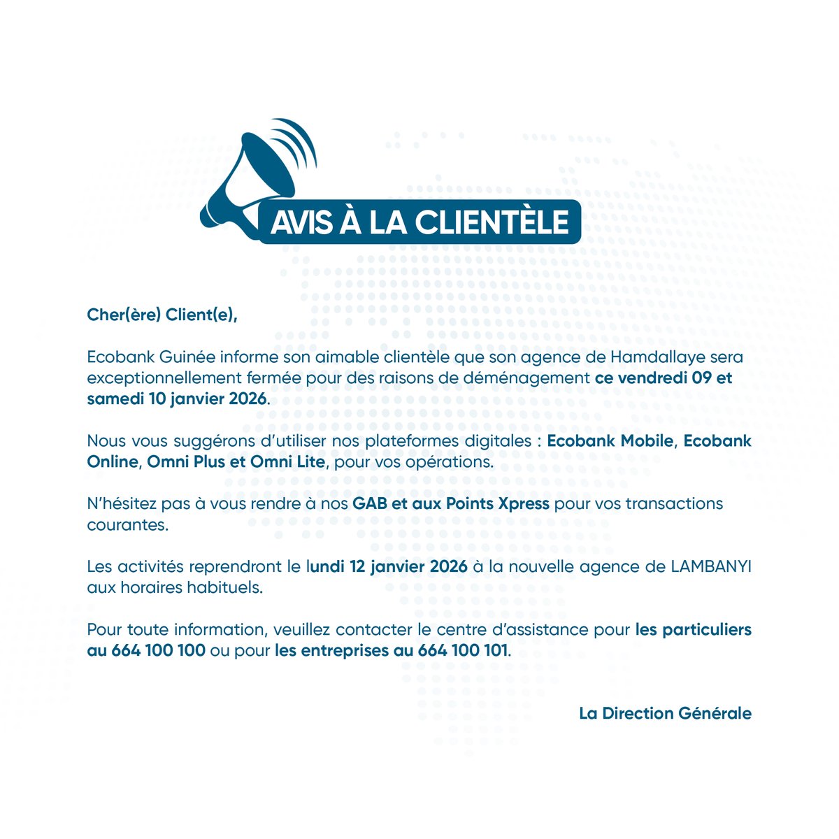 Ecobank Guinée tweet media