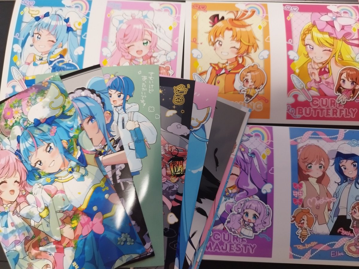 印刷してきた！ かわいい最高 陰ながら応援しています🩵🪽🩷