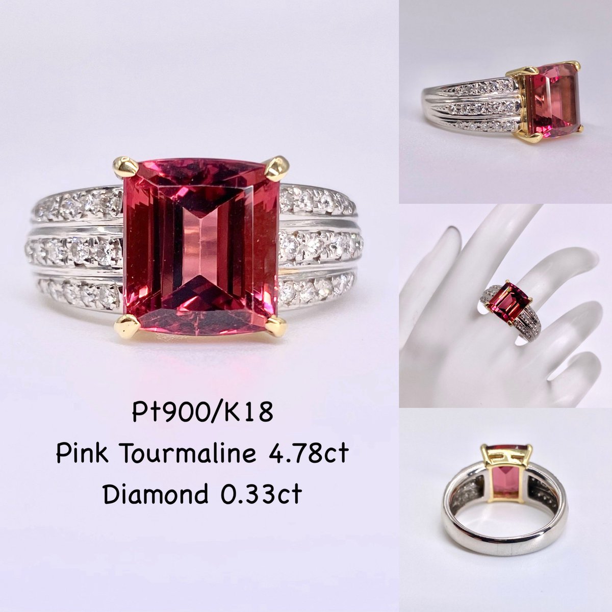 ☆お値下げ☆【ピアリング（イヤリング）】ダイヤモンド ピンクゴールド K14PG ダイヤモンド入 リバーシブル 14金 K14 ホワイトゴールド  ダイヤモンド シンプル ピアリング イヤリング K14 ホワイト ゴールド 卵形 オパール そして ダイヤモンド イヤリング K14 ホワイト ..., image size:1200x1200