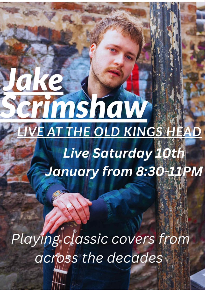 This Saturday FA cup football when Weston super Mare AFC make the long journey north to take on Grimsby then straight after music with the amazing Indie guitarist Jake Scimshaw.