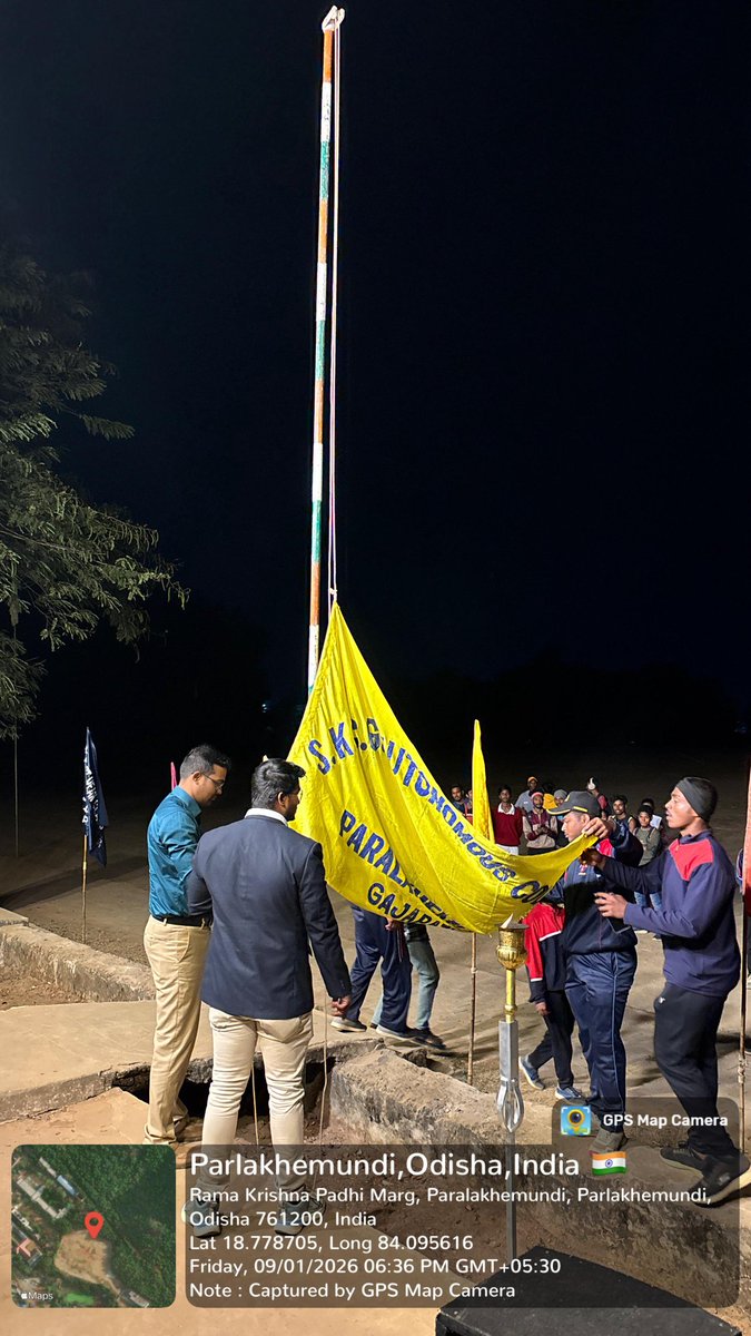 SkcgCollege's tweet photo. #61st Annual Athletic Meet -2025-26
(08.01.2026 and 09.01.2026) 

The final day of the Annual Athletic Meet was marked by enthusiasm, sportsmanship, and outstanding performances, bringing the event to a memorable conclusion. @DHE_Odisha @DM_Gajapati https://t.co/71DbZiBhKG