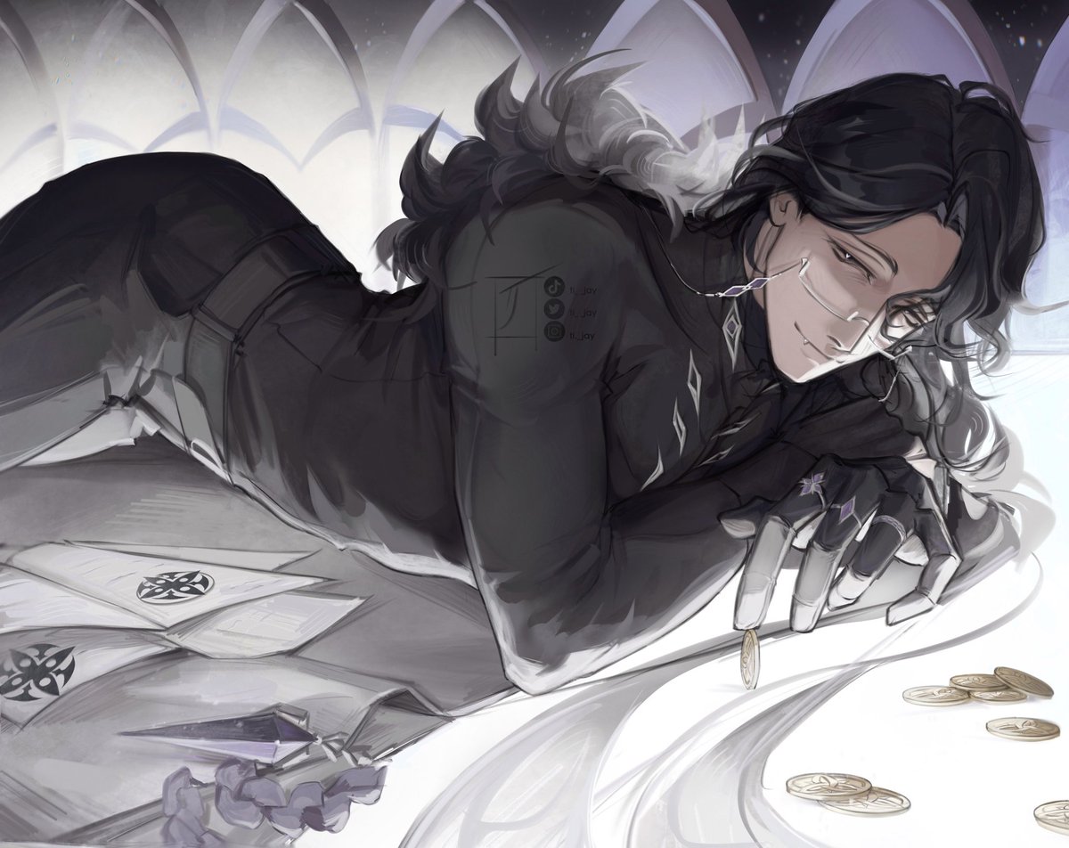 ti__jay's tweet image. 𑁤
#Pantalone #GenshinImpact  #原神