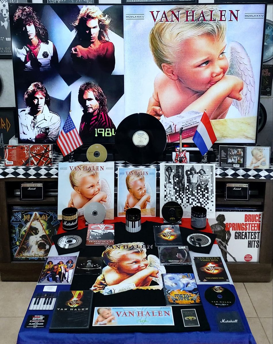 𝐕𝐀𝐍 𝐇𝐀𝐋𝐄𝐍 𝟏𝟗𝟖𝟒 “𝐌𝐂𝐌𝐋𝐗𝐗𝐗𝐈𝐕” 🧒🏼🚬 🇳🇱
It was released on: January 9th 1984. 💿
𝐇𝐚𝐩𝐩𝐲 𝟒𝟐𝐧𝐝 𝐀𝐧𝐧𝐢𝐯𝐞𝐫𝐬𝐚𝐫𝐲 "𝐕𝐚𝐧 𝐇𝐚𝐥𝐞𝐧 𝟏𝟗𝟖𝟒"🎂
#VanHalen
#DavidLeeRoth (Vocals) 
#EddieVanHalen (Guitars, keys)
#MichaelAnthony (Bass)
#AlexVanHalen (Drums)