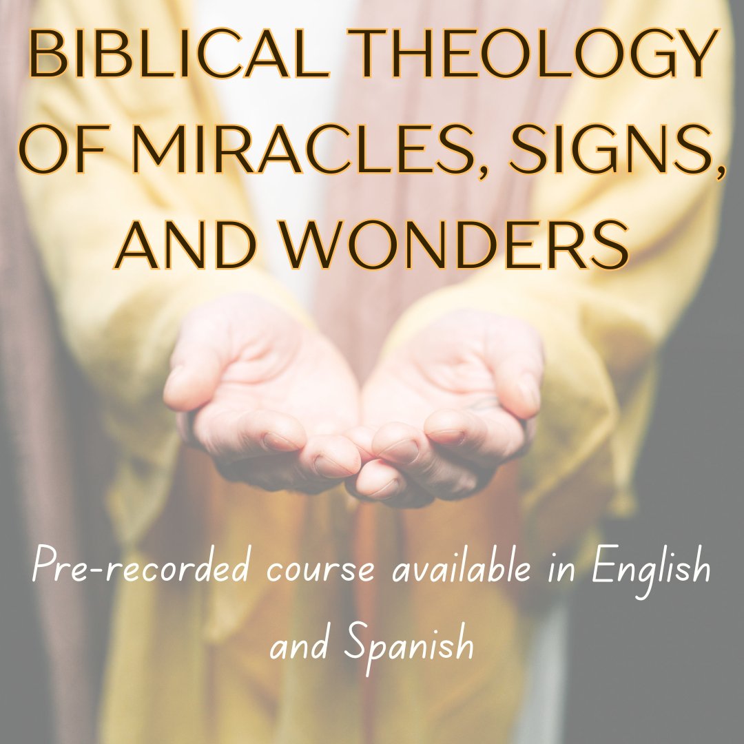 drrayself's tweet image. Registration is open for a new course by our Spanish campus, Casa de Oracion Internacional, Orlando Fl

This pre-recorded course is available in English and Spanish. Contact us to register, at info@icmcollege.org

#bibleschool #MiraclesSignsAndWonders #earlychurch